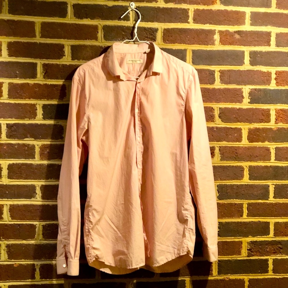 🔥 Burberry London button down dress shirt 👔